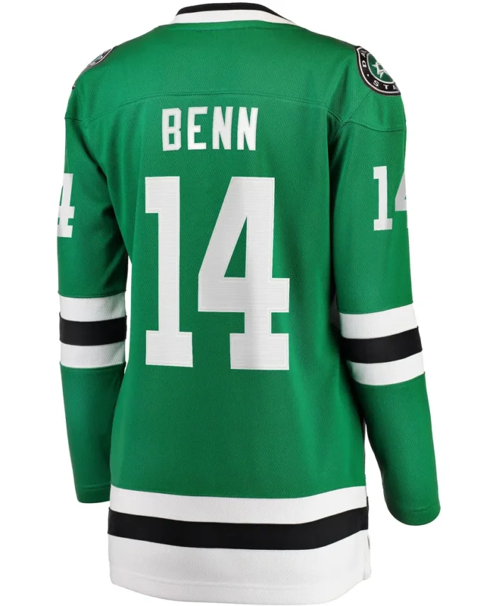 Jamie Benn Dallas Stars Fanatics Women Captain Patch Home Breakaway Player Jersey - Kelly Green