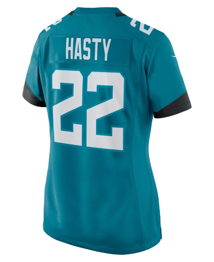Jamycal Hasty Jacksonville Jaguars Women's Game Player Jersey - Teal