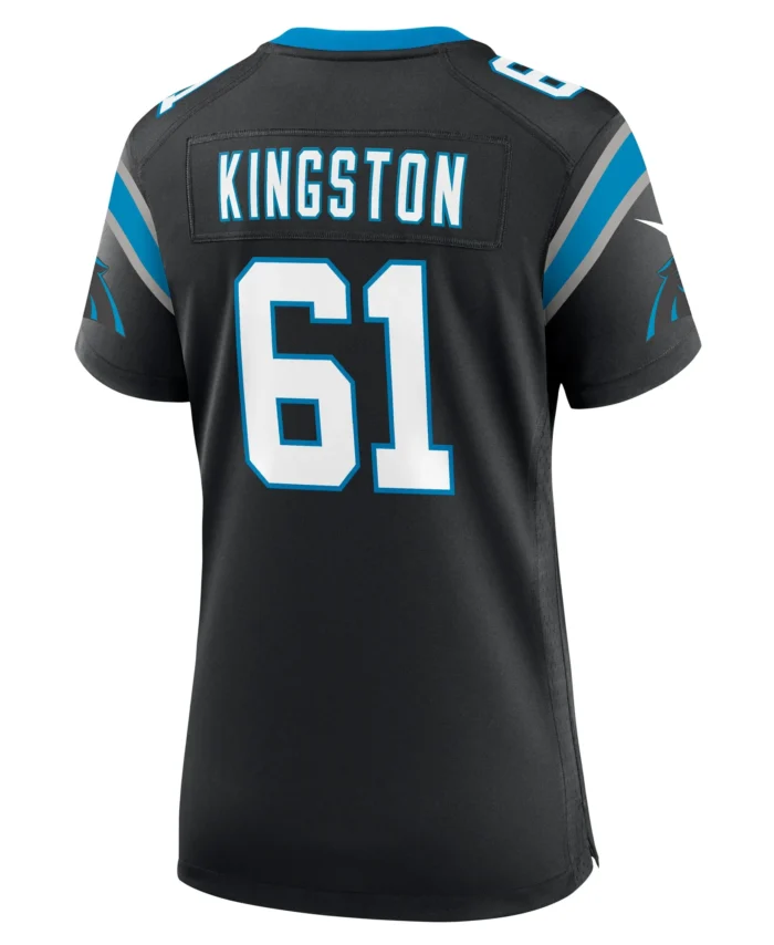 Jarrett Kingston Carolina Panthers Women's  Game Jersey -  Black