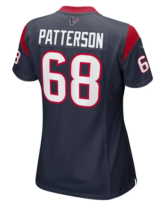Jarrett Patterson Houston Texans Women's Team Game Jersey - Navy