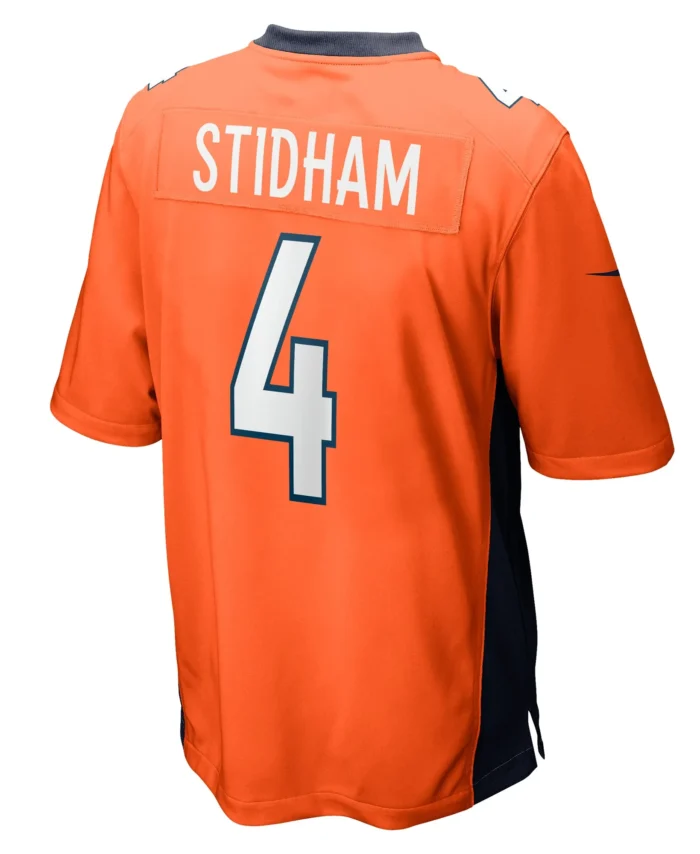 Jarrett Stidham Denver Broncos Game Player Jersey - Orange