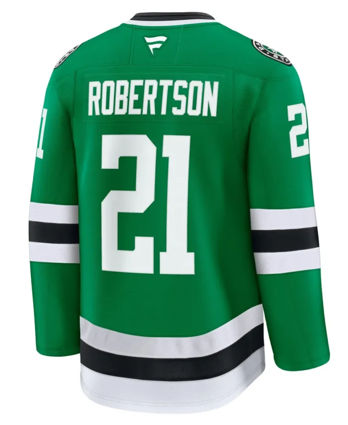 Jason Robertson Dallas Stars Fanatics Home Premium Jersey - Kelly Green