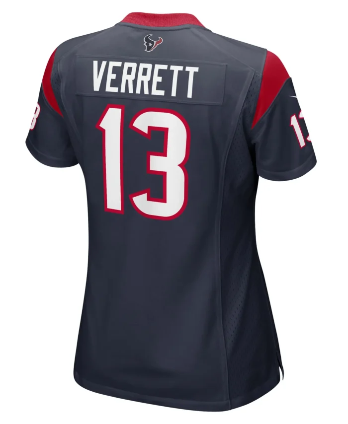 Jason Verrett Houston Texans Women's  Game Jersey -  Navy