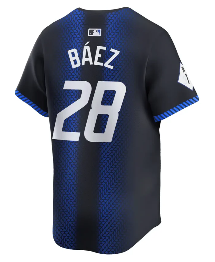 Javier Baez Detroit Tigers 2024 City Connect Limited Jersey - Navy