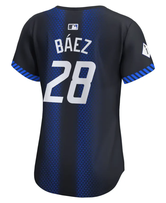 Javier Baez Detroit Tigers Women 2024 City Connect Limited Jersey - Navy