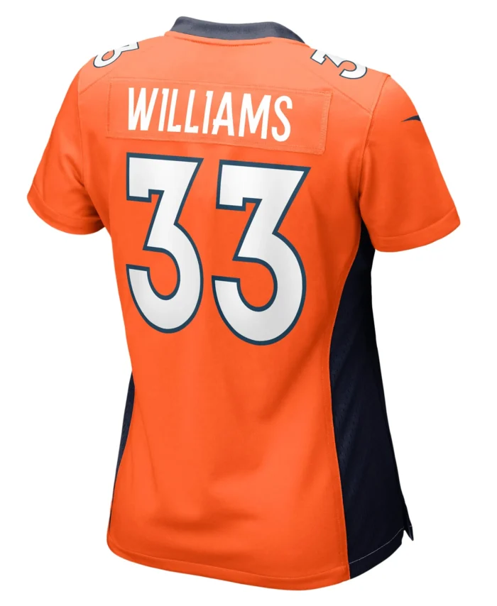 Javonte Williams Denver Broncos Women's Game Jersey - Orange