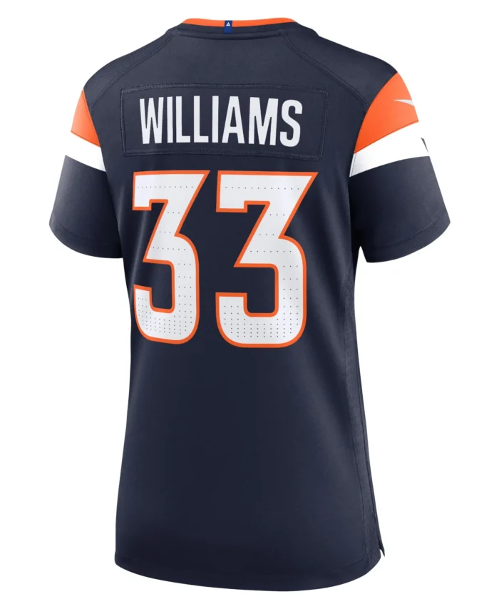 Javonte Williams Denver Broncos Women's Mile High Collection Alternate Game Jersey - Navy
