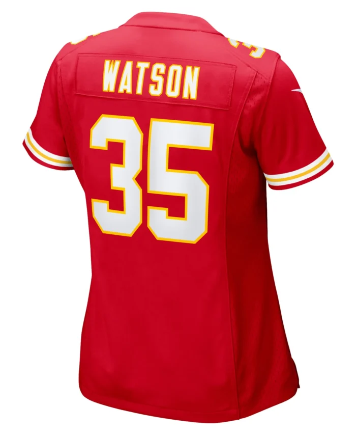 Jaylen Watson Kansas City Chiefs Women's Game Player Jersey - Red