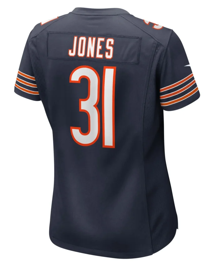 Jaylon Jones Chicago Bears Women's Game Player Jersey - Navy