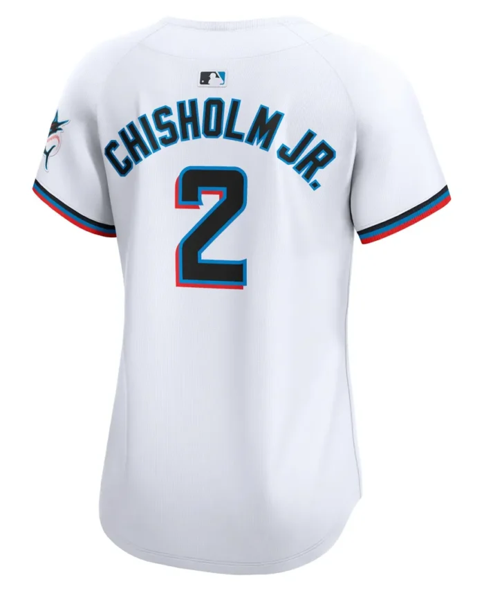 Jazz Chisholm Jr. Miami Marlins Women Home Limited Player Jersey - White