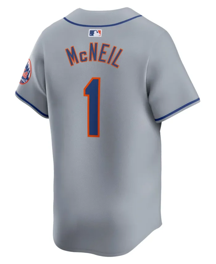 Jeff McNeil New York Mets Away Limited Player Jersey - Gray