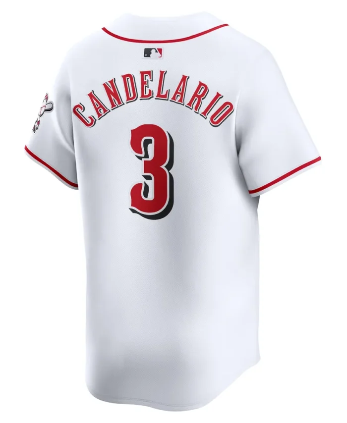 Jeimer Candelario Cincinnati Reds Home Limited Player Jersey - White