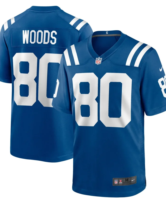 Jelani Woods Indianapolis Colts Player Game Jersey - Royal