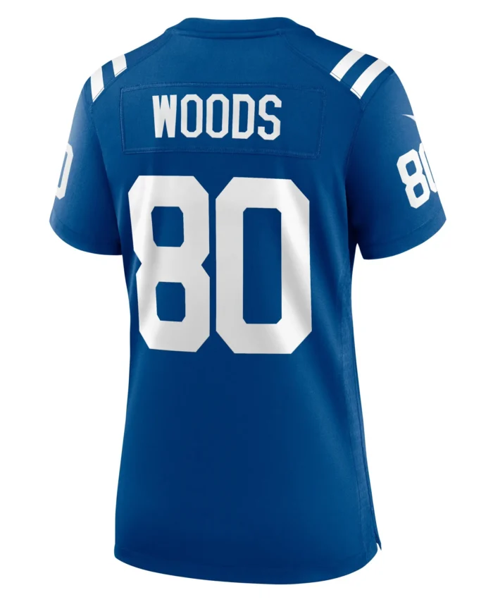 Jelani Woods Indianapolis Colts Women's Player Game Jersey - Royal