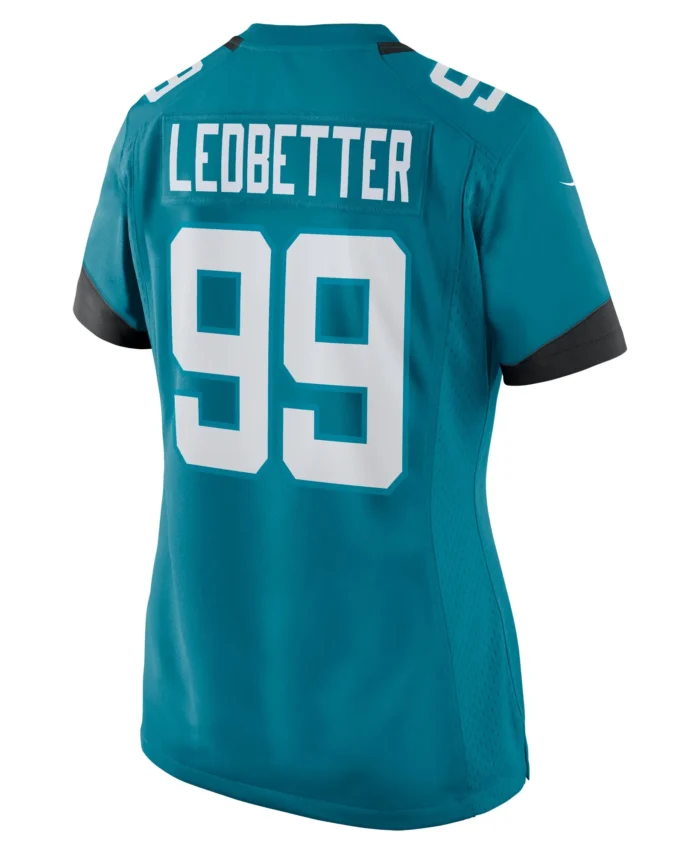 Jeremiah Ledbetter Jacksonville Jaguars Women's Home Game Player Jersey - Teal