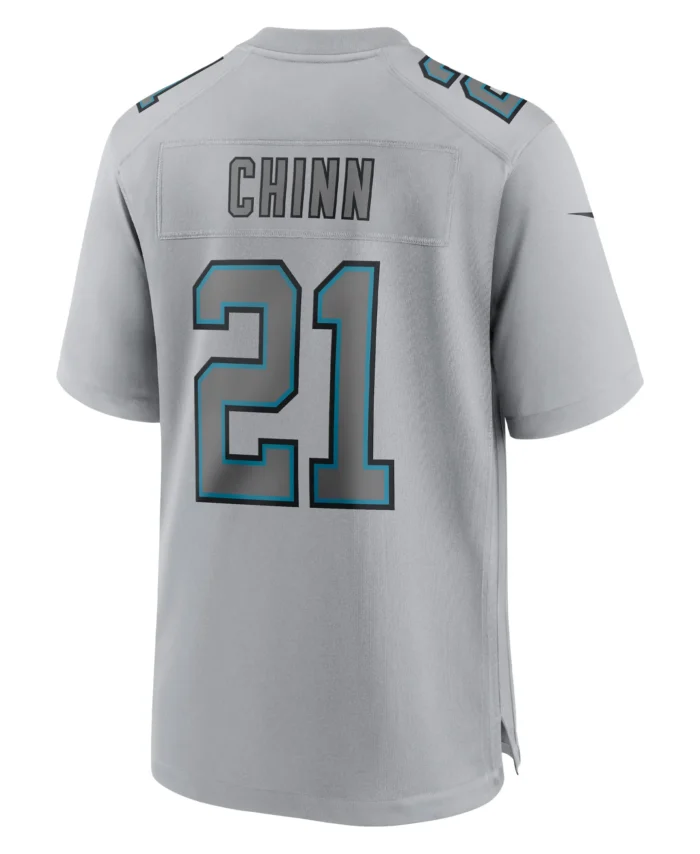 Jeremy Chinn Carolina Panthers Atmosphere Fashion Game Jersey - Gray