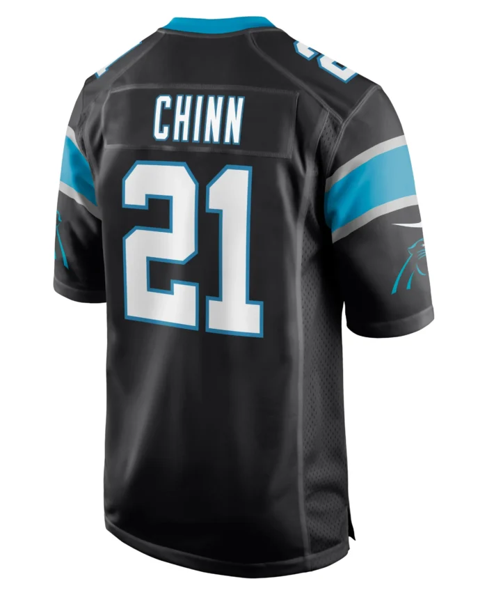 Jeremy Chinn Carolina Panthers Game Jersey - Black
