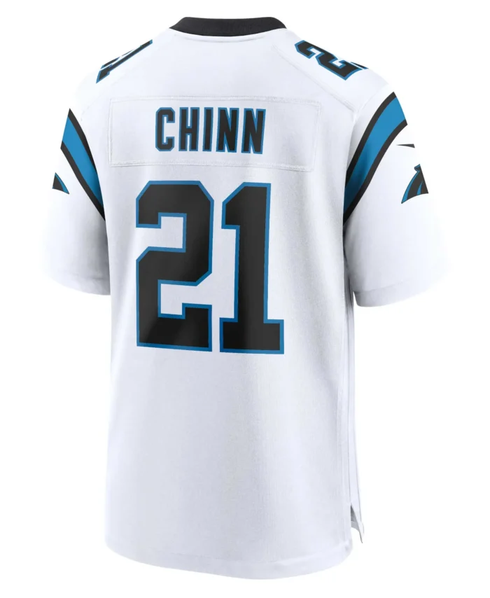 Jeremy Chinn Carolina Panthers Game Jersey - White
