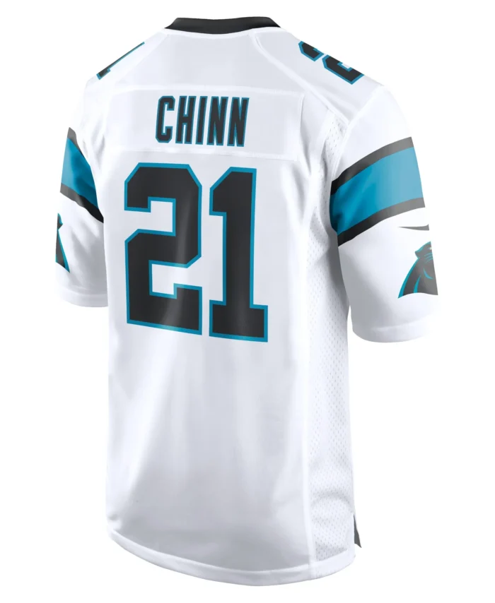 Jeremy Chinn Carolina Panthers Game Jersey - White