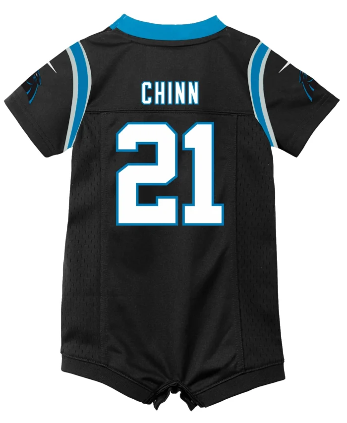 Jeremy Chinn Carolina Panthers Newborn Romper Game Jersey - Black