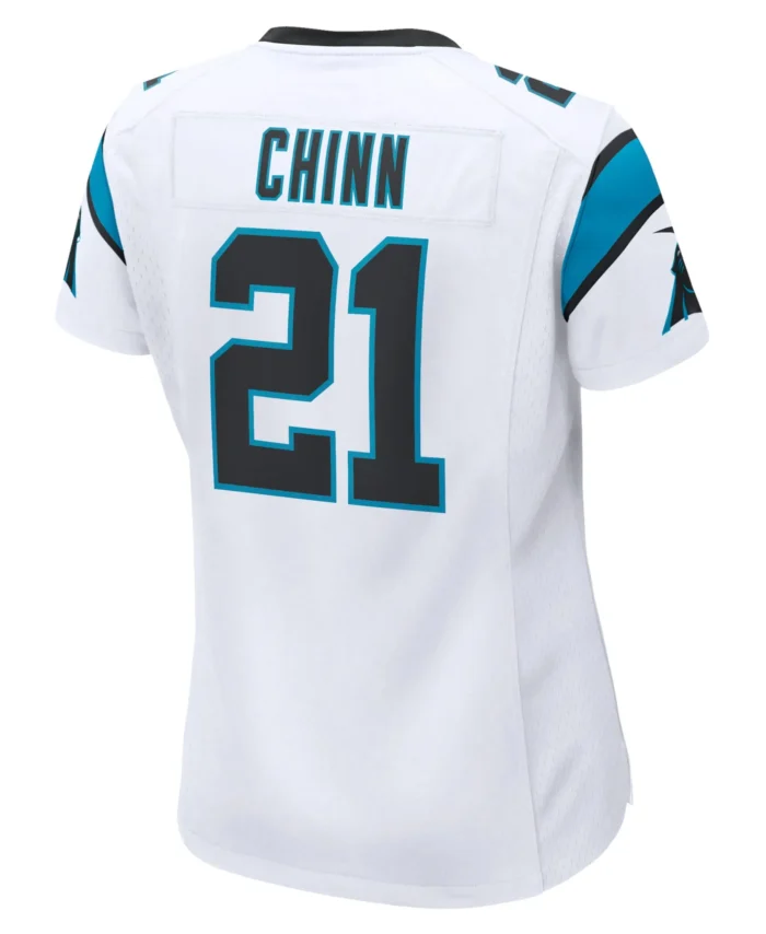 Jeremy Chinn Carolina Panthers Women's Game Jersey - White