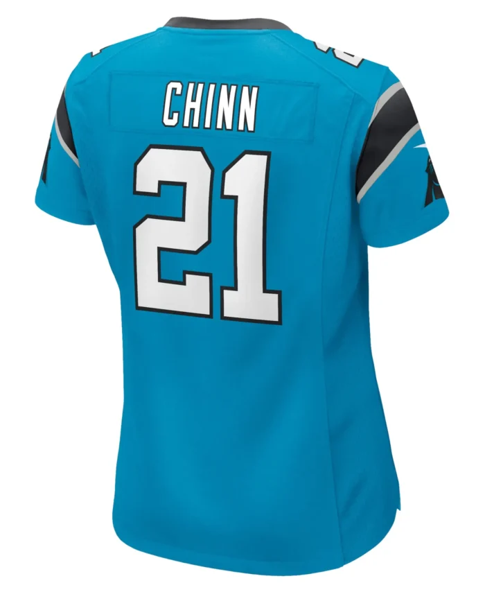 Jeremy Chinn Carolina Panthers Women's Player Game Jersey - Blue