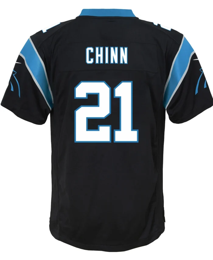 Jeremy Chinn Carolina Panthers Youth Game Jersey - Black