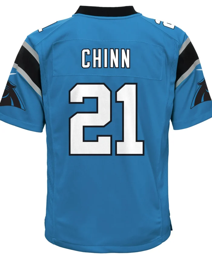 Jeremy Chinn Carolina Panthers Youth Game Jersey - Blue