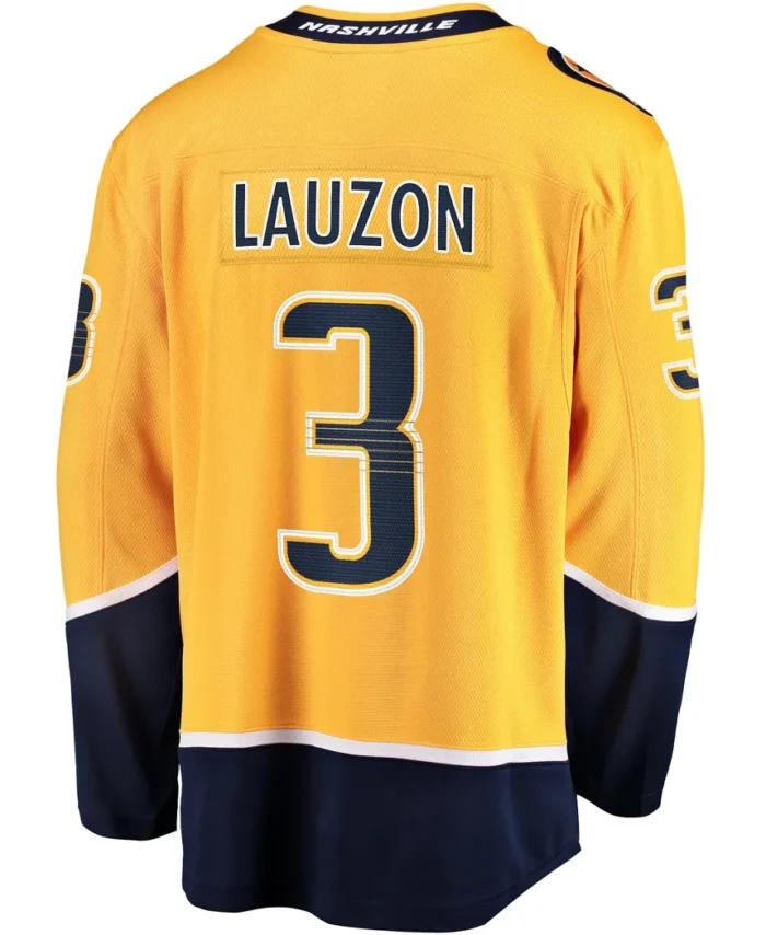 Jeremy Lauzon Nashville Predators Fanatics Home Breakaway Player Jersey - Gold