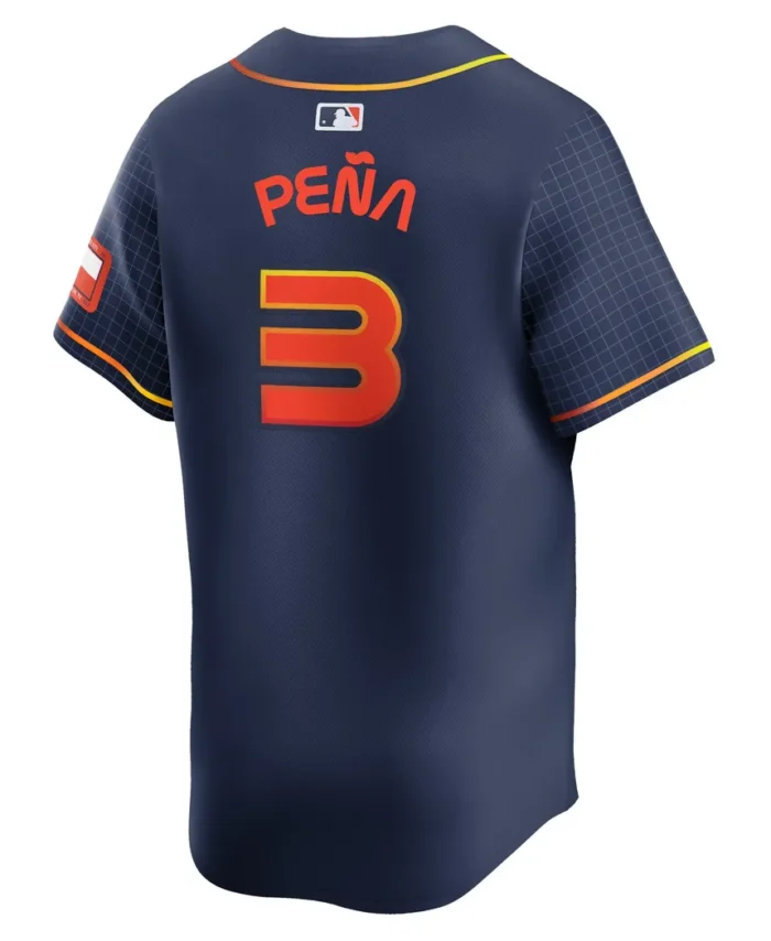 Jeremy Pe? Houston Astros City Connect Limited Player Jersey - Navy