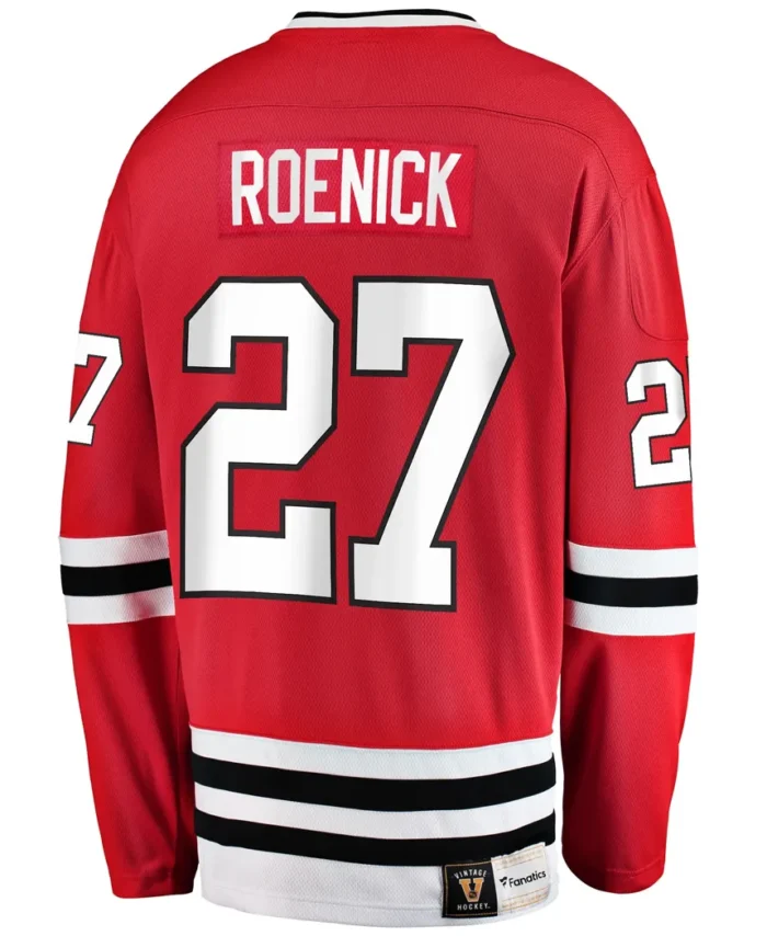 Jeremy Roenick Chicago Blackhawks Fanatics Premier Breakaway Retired Player Jersey - Red