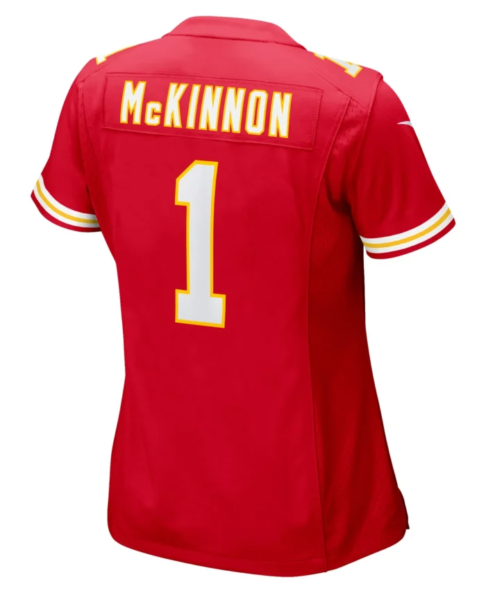 Jerick McKinnon Kansas City Chiefs Women's Game Player Jersey - Red