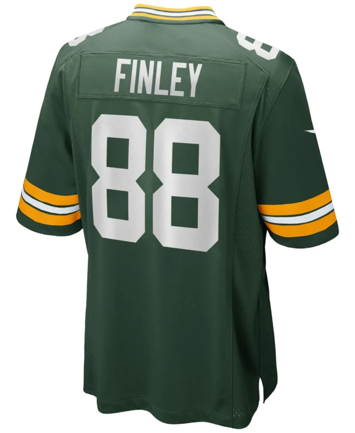 Jermichael Finley Green Bay Packers Game Retired Player Jersey - Green