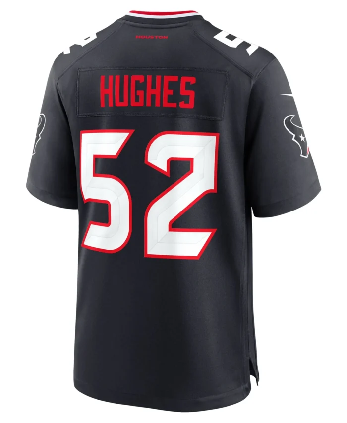 Jerry Hughes Houston Texans Team Game Jersey -  Navy