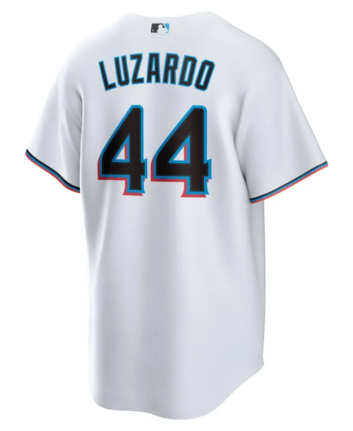 Jesus Luzardo Miami Marlins Home  Replica Player Jersey - White