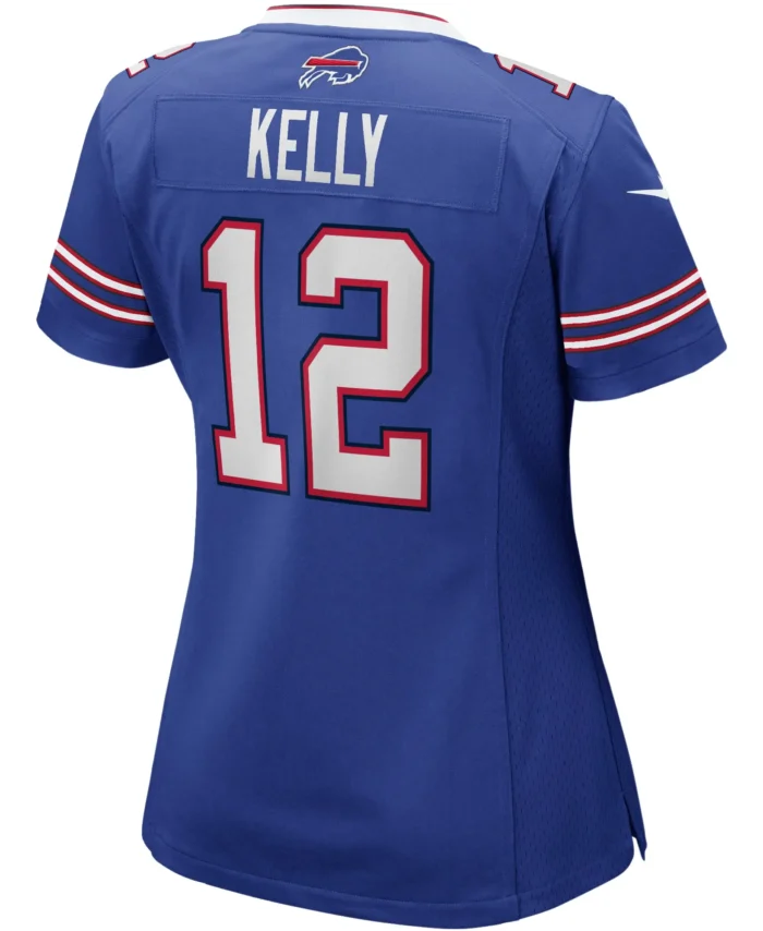 Jim Kelly Buffalo Bills Women's Game Retired Player Jersey - Royal