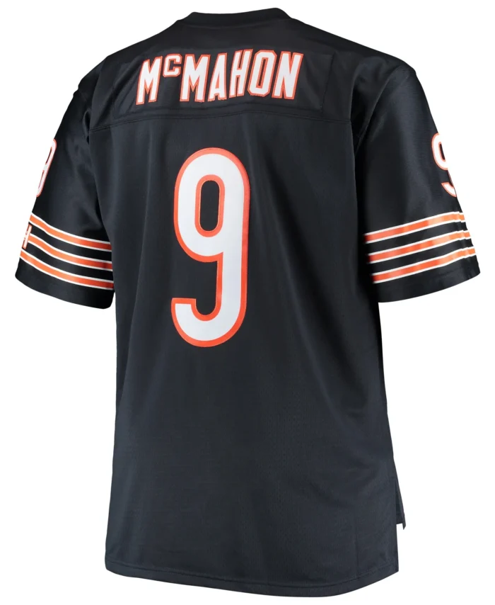 Jim McMahon Chicago Bears Mitchell & Ness Big & Tall 1985 Retired Player Replica Jersey - Navy