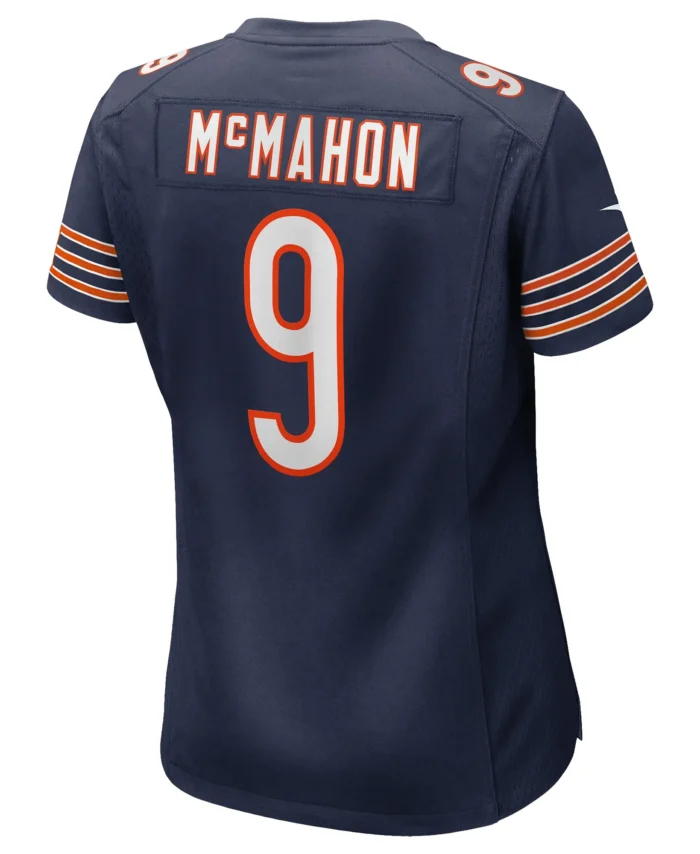 Jim McMahon Chicago Bears Women's Game Retired Player Jersey - Navy