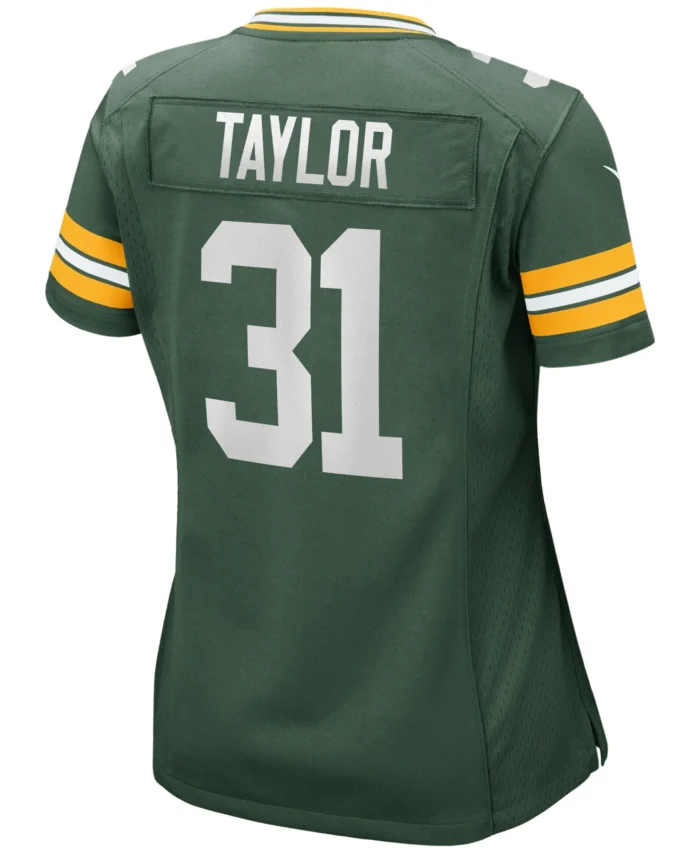 Jim Taylor Green Bay Packers Women's Game Retired Player Jersey - Green