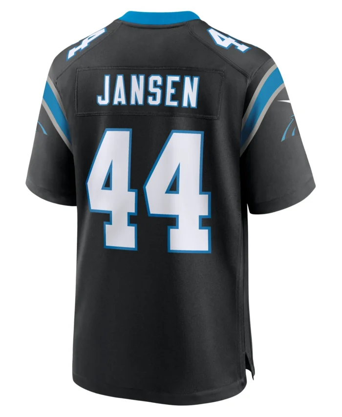 J.J. Jansen Carolina Panthers Team Game Jersey - Black