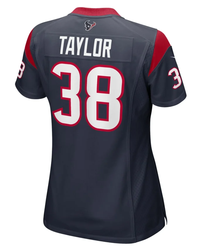 J.J. Taylor Houston Texans Women's Team Game Jersey -  Navy