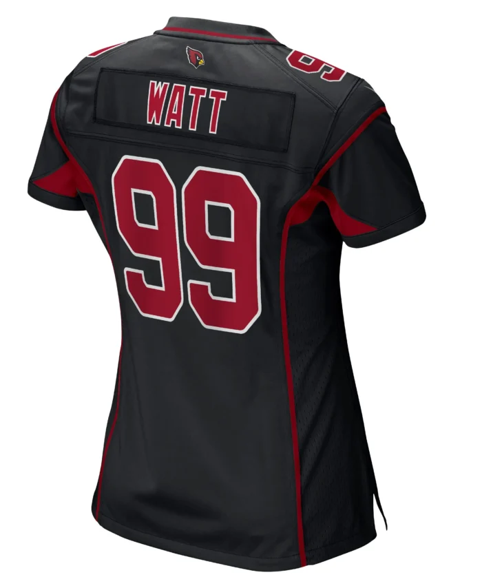 J.J. Watt Arizona Cardinals Women's 2nd Alternate Game Jersey - Black