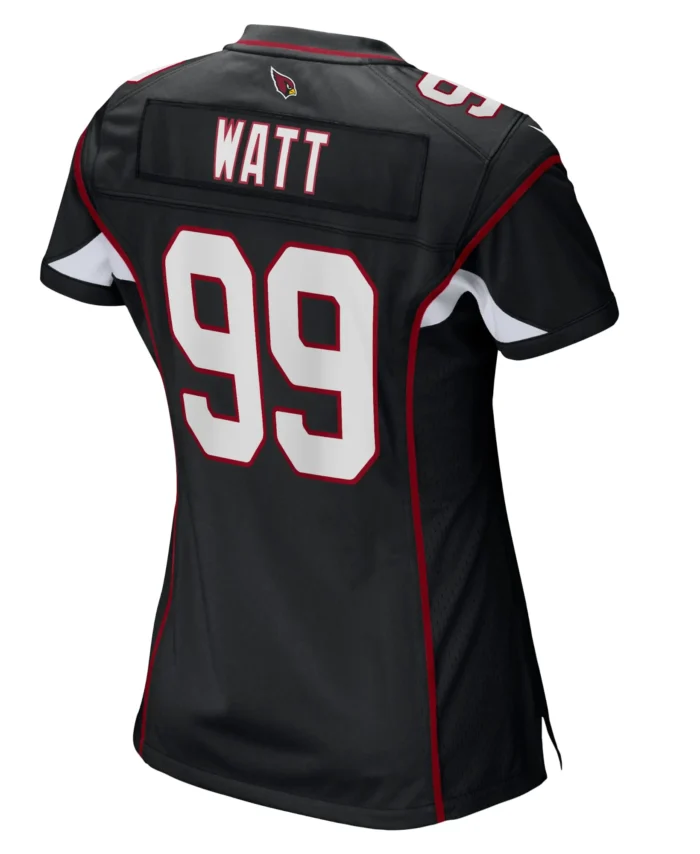 J.J. Watt Arizona Cardinals Women's Alternate Game Jersey - Black