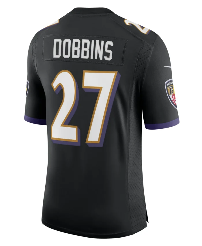 J.K. Dobbins Baltimore Ravens Vapor Limited Jersey - Black