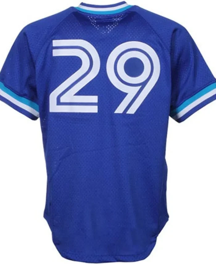 Joe Carter Toronto Blue Jays Mitchell  Ness 1993 Authentic Cooperstown Collection Mesh Batting Practice Jersey - Royal
