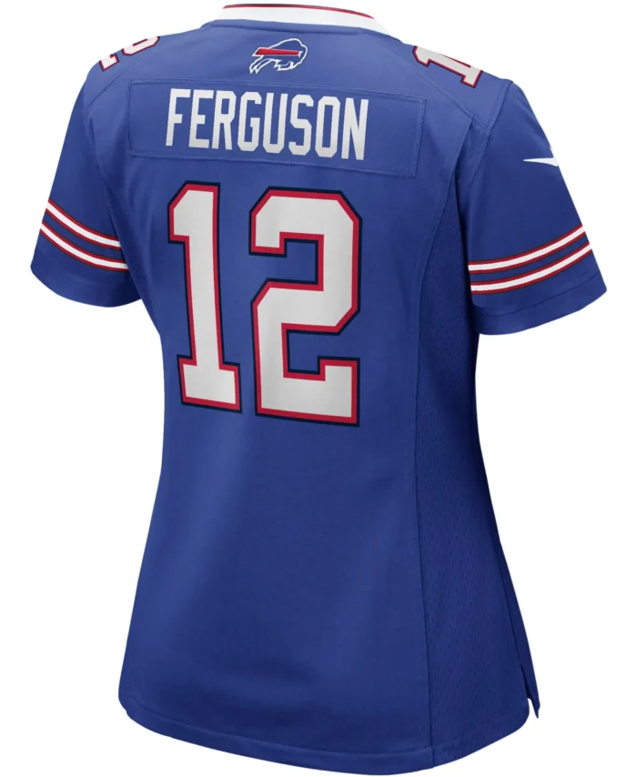 Joe Ferguson Buffalo Bills Women's Game Retired Player Jersey - Royal