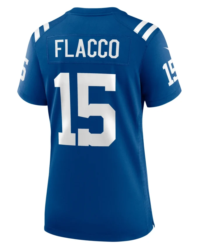 Joe Flacco Indianapolis Colts Women's Game Jersey -  Royal