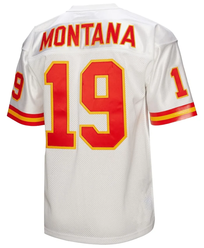 Joe Montana Kansas City Chiefs 1994 Mitchell & Ness Authentic Throwback Retired Player Jersey - White