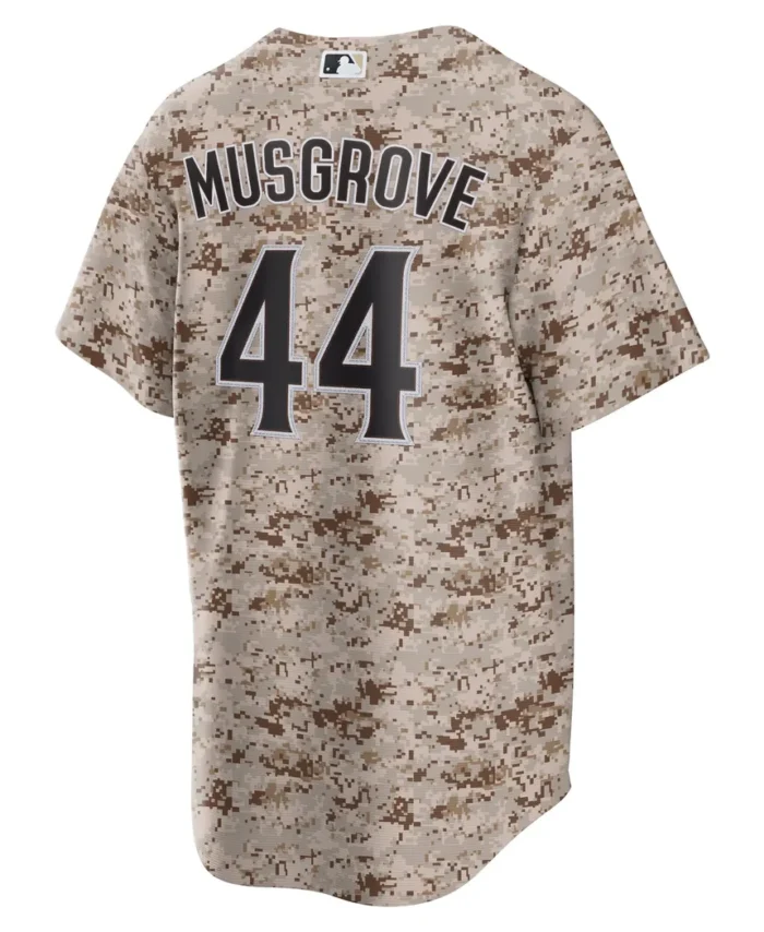 Joe Musgrove San Diego Padres USMC Alternate Replica Player Jersey- Camo