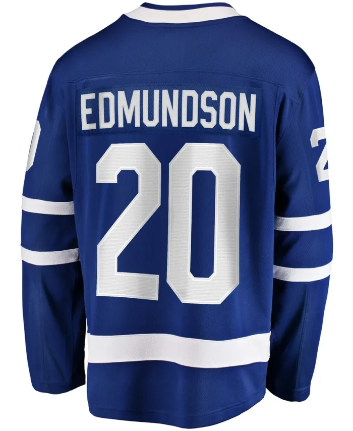 Joel Edmundson Toronto Maple Leafs Fanatics Home Premier Breakaway Player Jersey - Blue